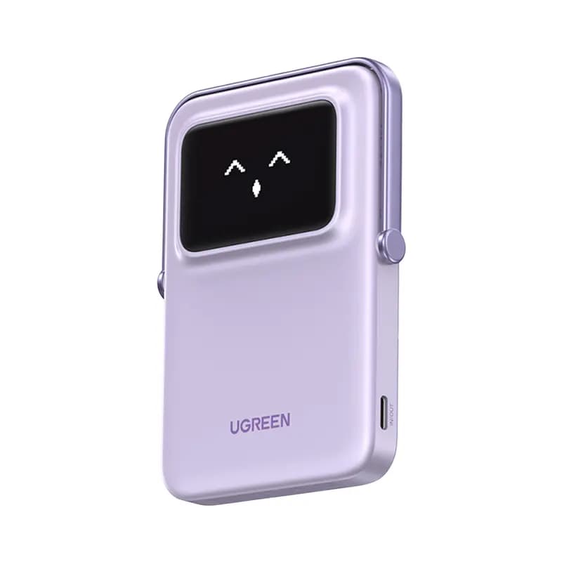 پاوربانک یوگرین UGREEN 5000mAh Magnetic Wireless PowerBank PB571 — تصویر ۵