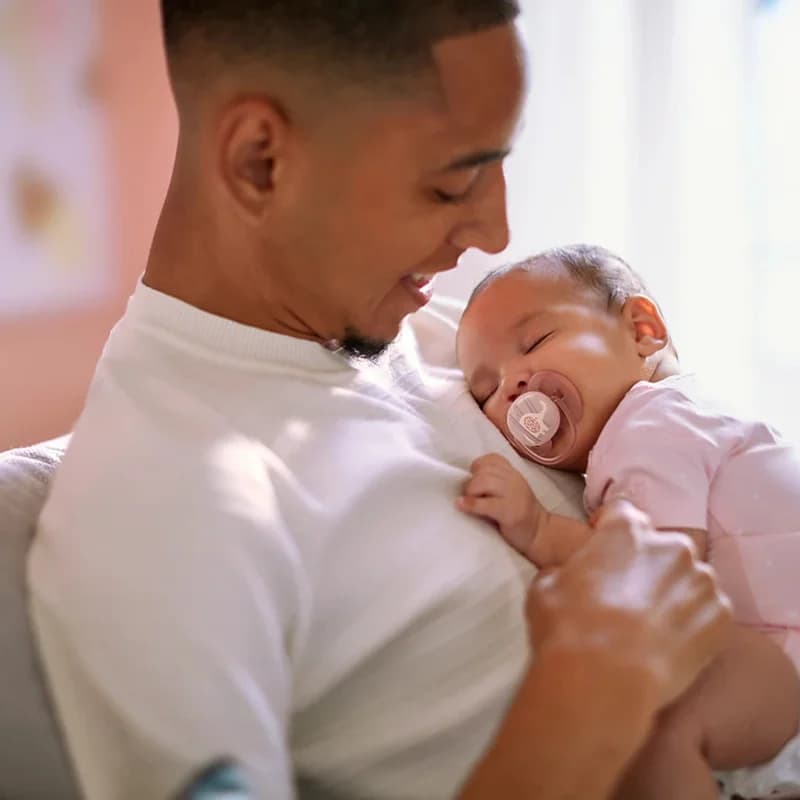 پستانک التراسافت 0-6 ماه نوزاد طرح فیل اونت AVENT — تصویر ۴
