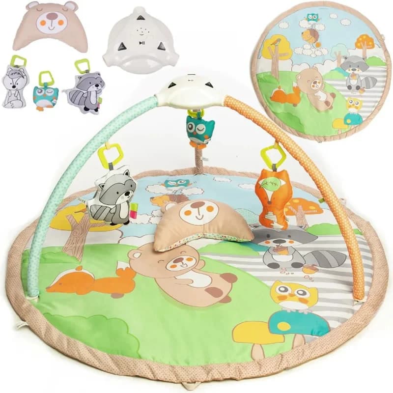 تشک بازی پروژکتور دار طرح جنگل کونیگ کیدز Konig Kids — تصویر ۲