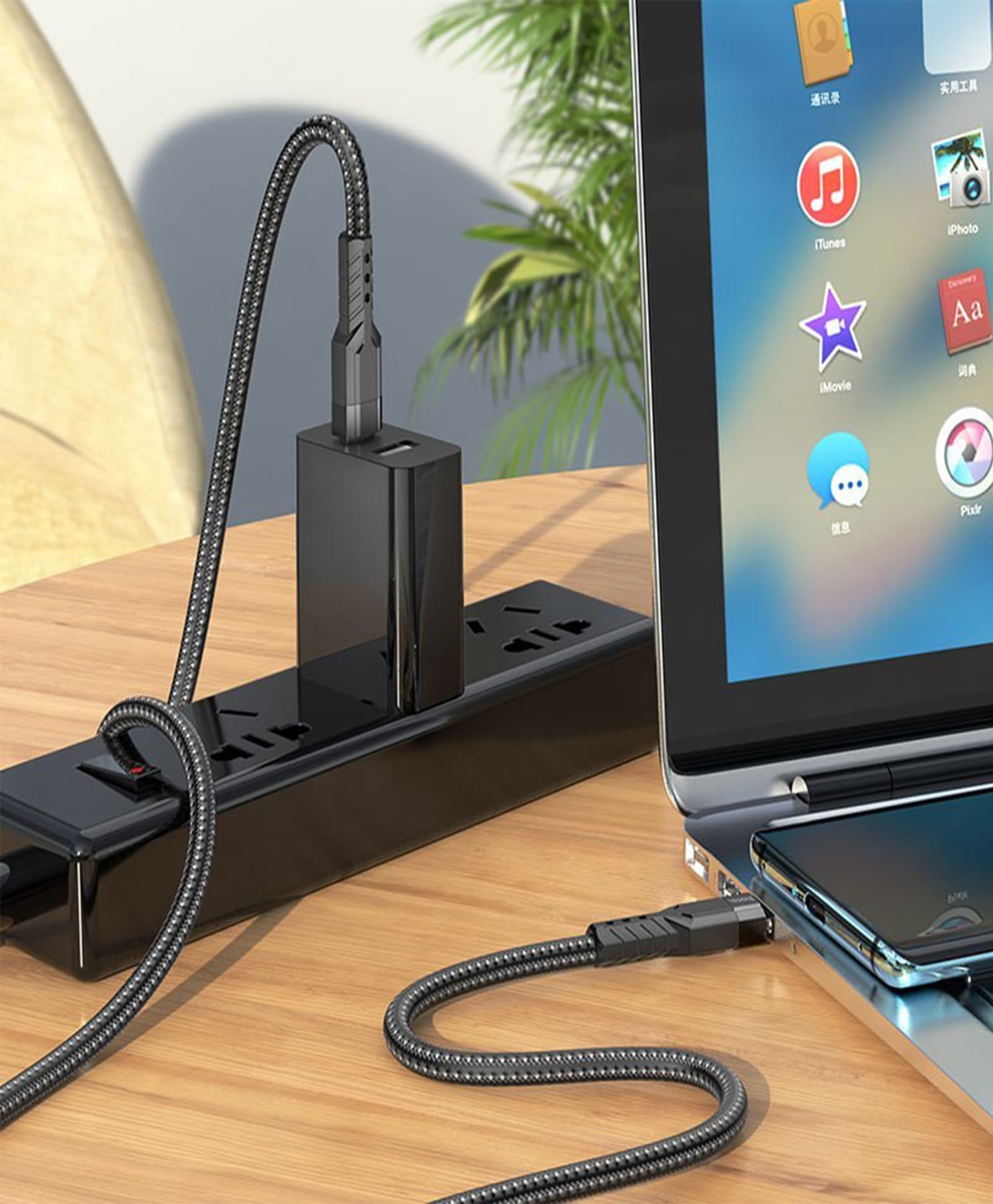 کابل تبدیل Type-C به Type-C هوکو U110 — تصویر ۵