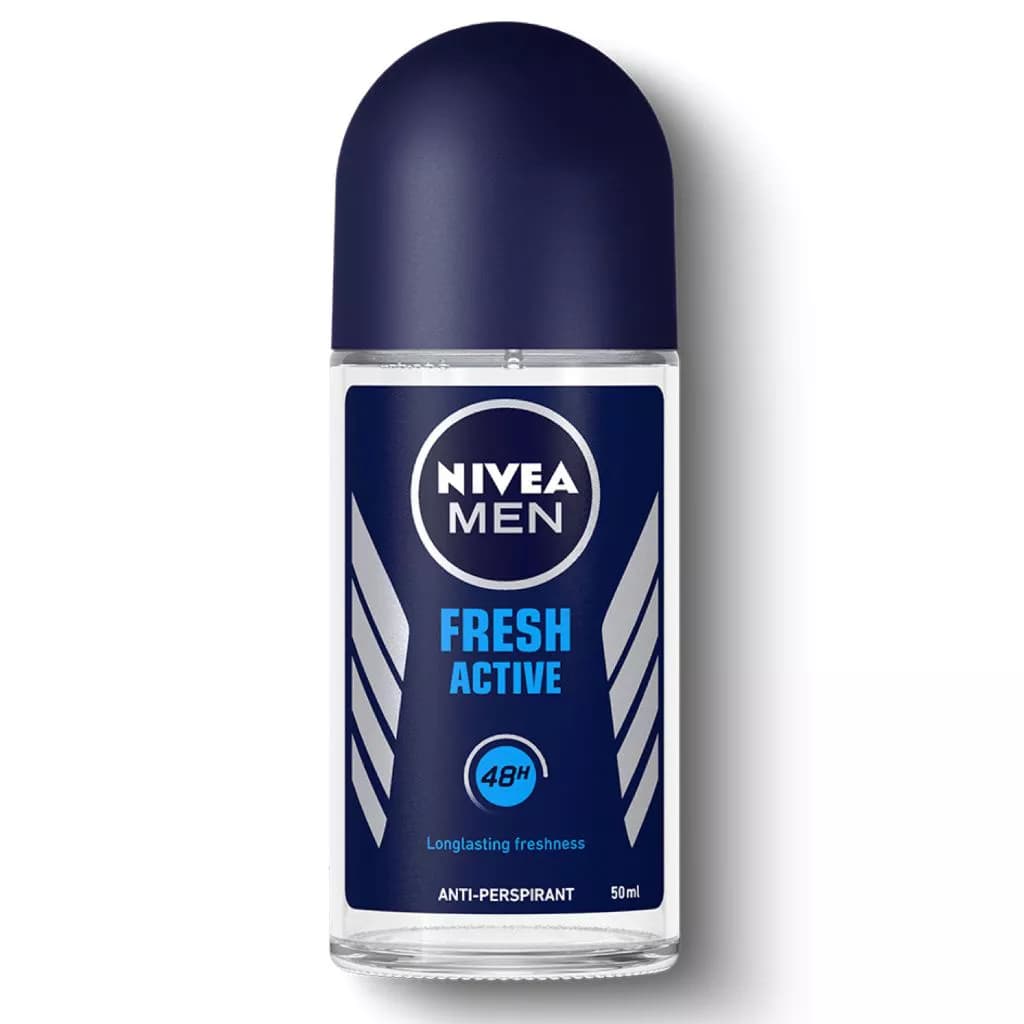 مام رول ضد تعریق مردانه نیوآ مدل fresh active حجم 50 میلی‌لیتر — تصویر ۳