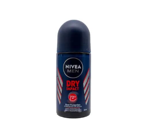 مام رول ضد تعریق مردانه نیوآ مدل dry impact حجم 50 میلیلیتر