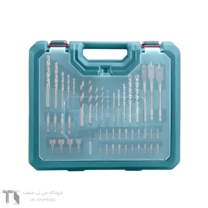ست ترکیبی دریل برقی 54 پارچه رونیکس مدل RS-0005 — تصویر ۸