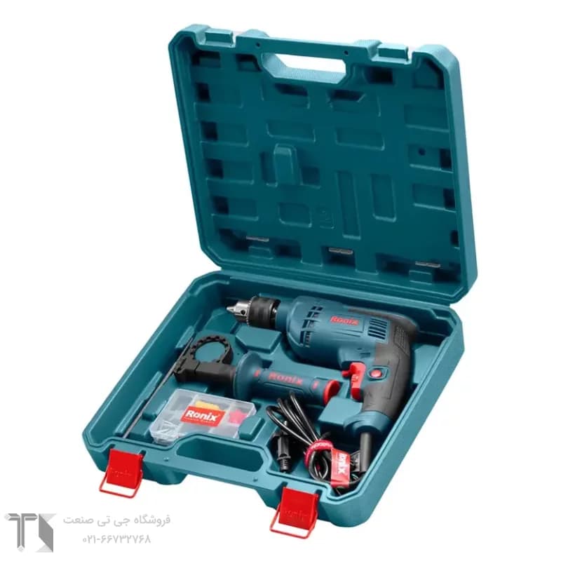 ست ترکیبی دریل برقی 54 پارچه رونیکس مدل RS-0005 — تصویر ۶