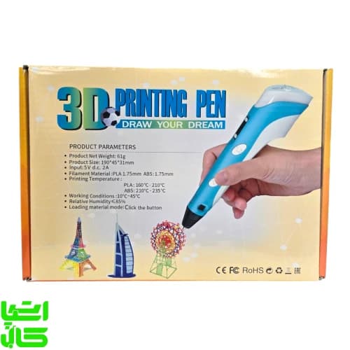 قلم طراحی سه بعدی مدل 3DPEN-2 — تصویر ۸