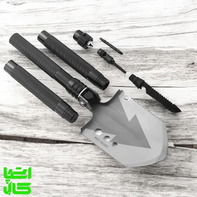 بیل کمپینگ ۱۴ کاره گرین لاین مدل Multi Shovel — تصویر ۵