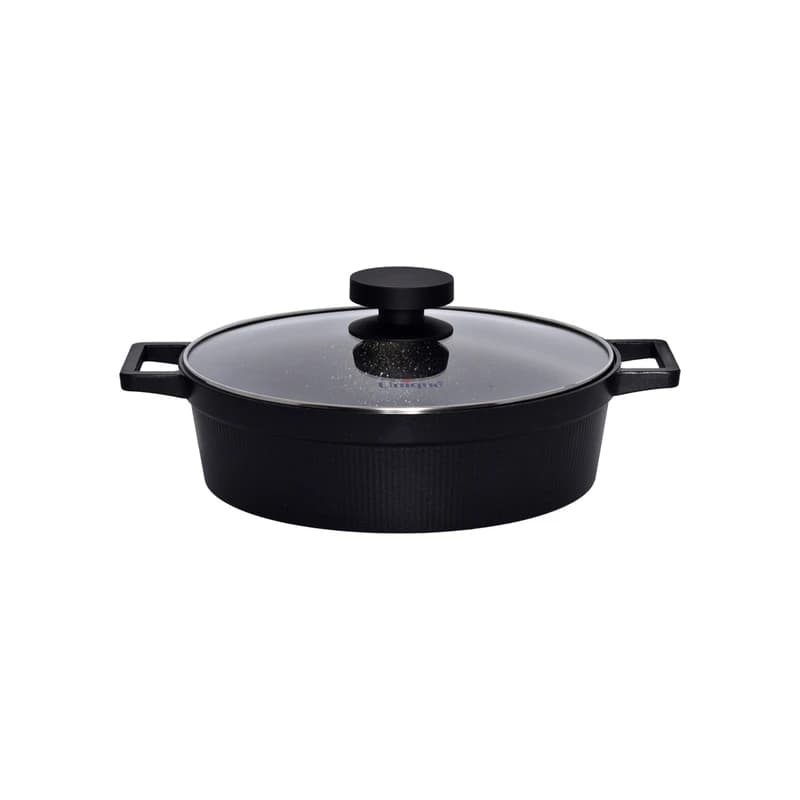 سرویس قابلمه یونیک مدل دیاموند 8 پارچه مشکی کد UN-8500 — تصویر ۳