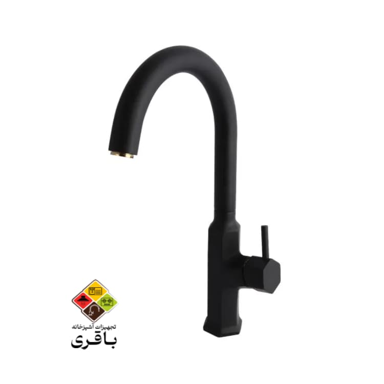 شیر ظرفشویی راسان مدل برتو مشکی — تصویر ۳