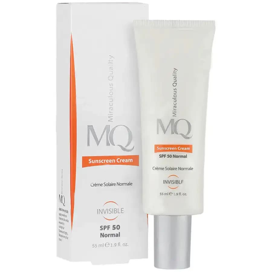 کرم ضد آفتاب SPF50 بیرنگ پوست نرمال ام کیو MQ — تصویر ۴