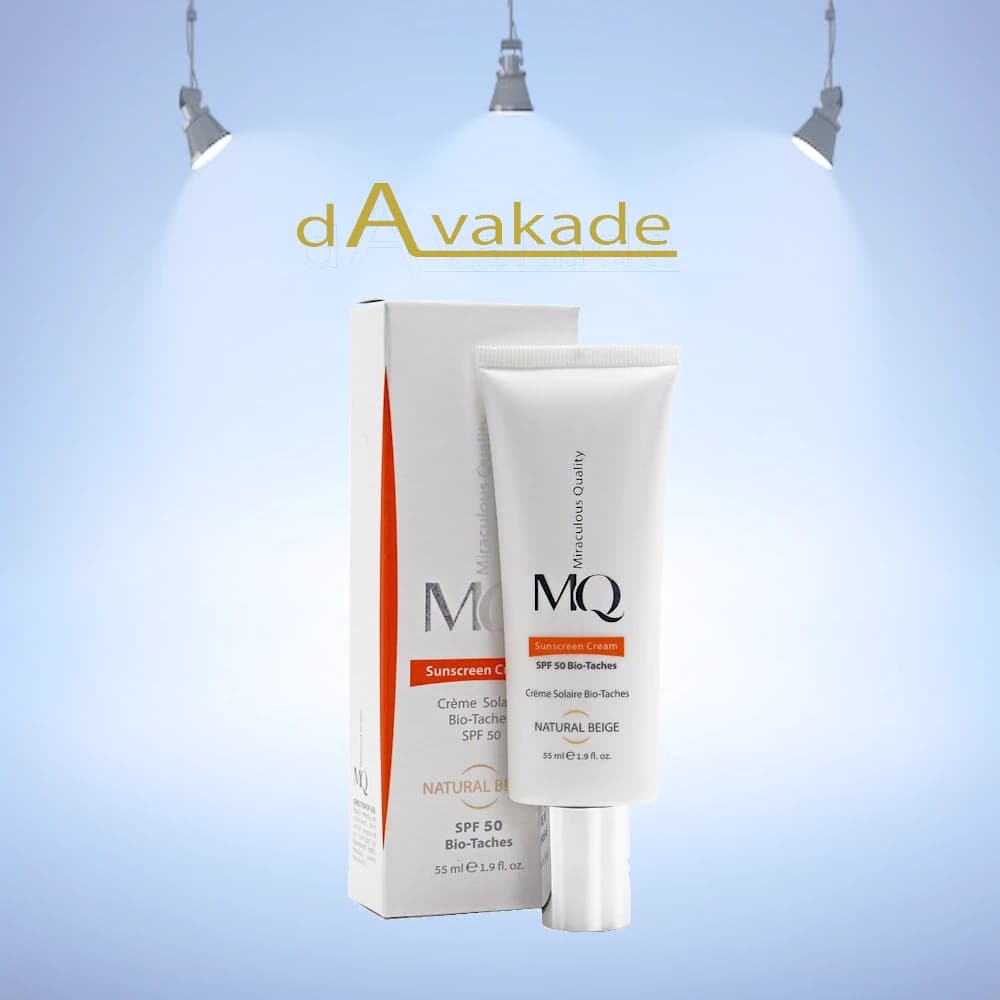 کرم ضد آفتاب SPF50 بایو تاچ بژ طبیعی ام کیو MQ — تصویر ۳