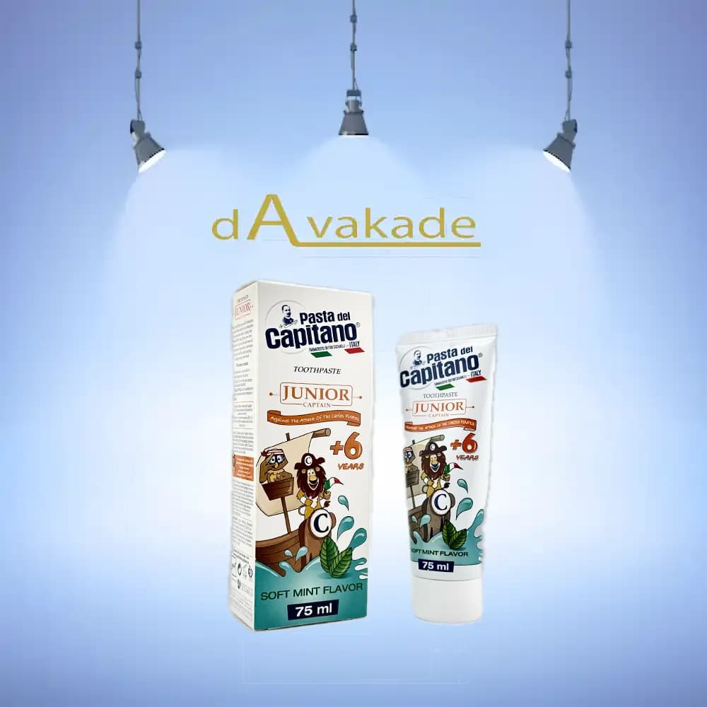 خمیردندان کودکان بالای ۶ سال کاپیتانو CAPITANO Kids 6+ — تصویر ۲