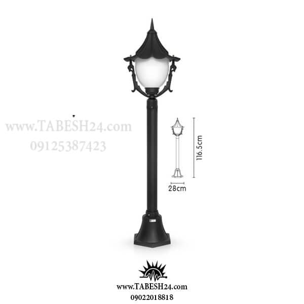 چراغ پارکی و حیاطی مدل سلطنتی — تصویر ۳