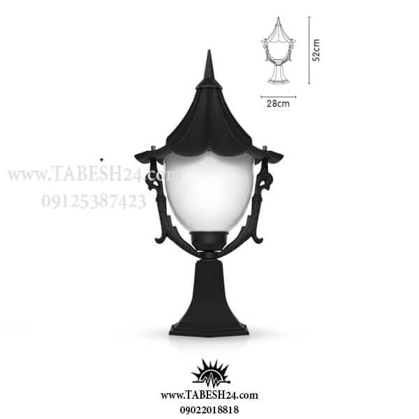 چراغ پارکی و حیاطی مدل سلطنتی — تصویر ۲