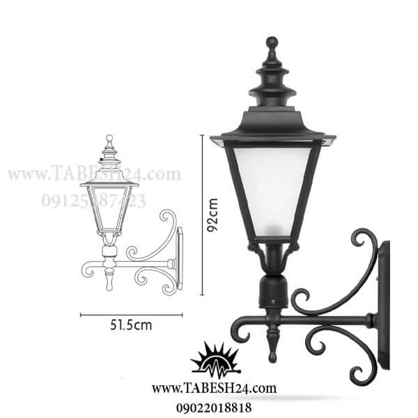 چراغ پارکی، دیواری و آویز مدل انگلیسی — تصویر ۴