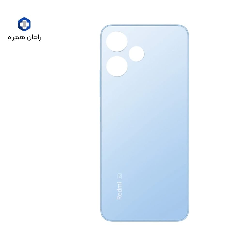 درب پشت شیائومی ردمی 12 آبی BACK COVER XIAOMI REDMI 12 BLUE — تصویر ۲