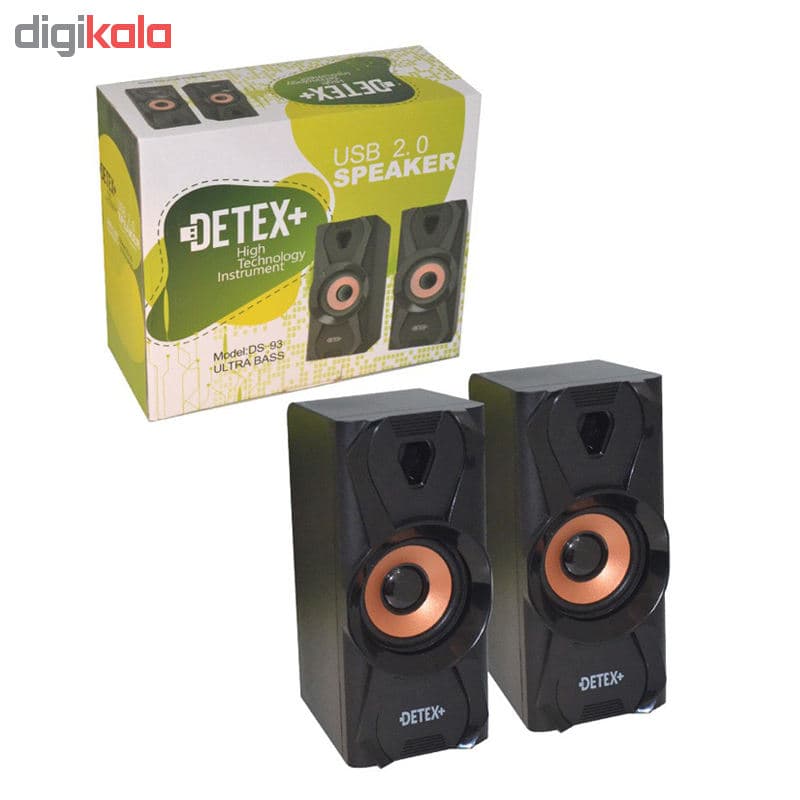 اسپیکر دتکس مدل DS-93 UltraBass — تصویر ۸