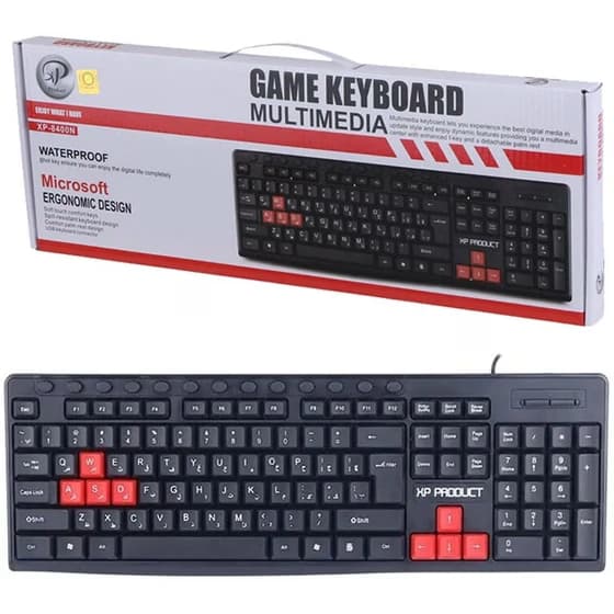 کیبورد باسیم ایکس پی پروداکت XP-8400U — تصویر ۵