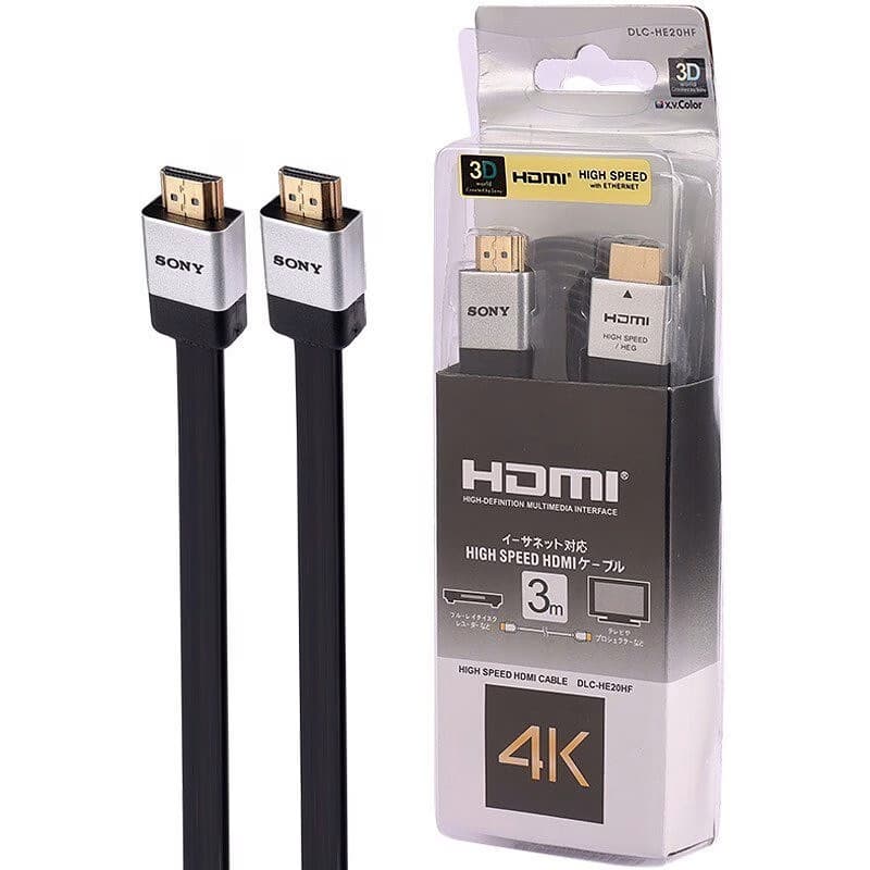 کابل HDMI فلت سونی طول به طول 3 متر