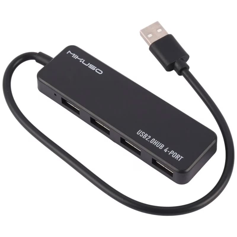 هاب 4 پورت USB 2.0 میکاسو HUB-010 طول 30 سانتی متر