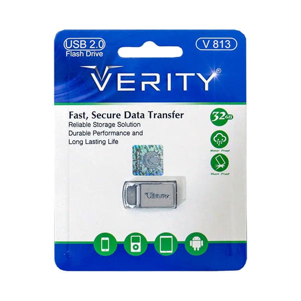 فلش مموری USB2.0 وریتی مدل V813 ظرفیت 32 گیگابایت
