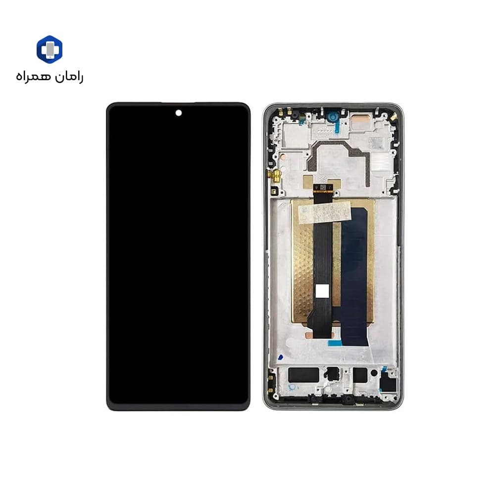 تاچ و ال سی دی اصلی بافرم شیائومی پوکو ایکس شش پرو سیلور XIAOMI POCO X6 PRO SILVER — تصویر ۲