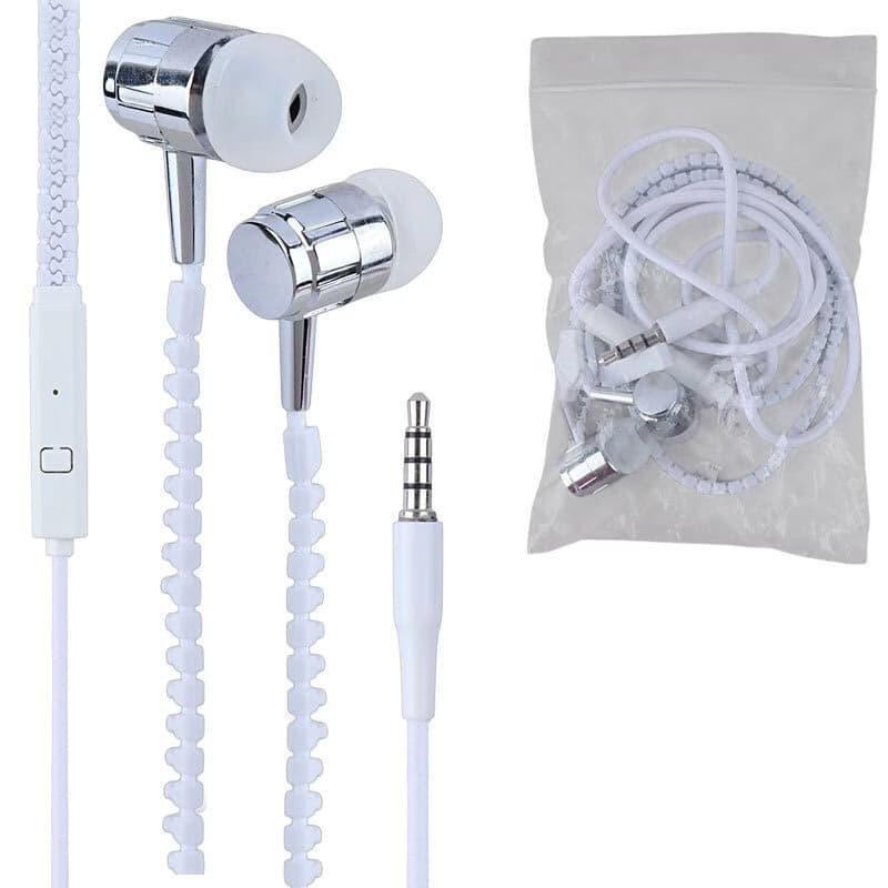 هندزفری باسیم زیپی مدل Zipper Earphones