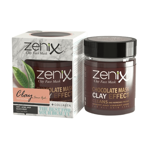ماسک اسکراب ضدجوش و کلاژن زنیکس Zenix رایحه شکلات 190 گرم