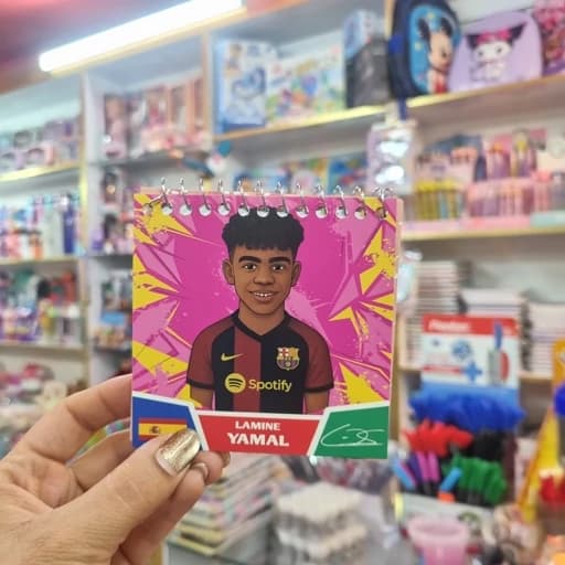 دفترچه یادداشت فوتبالی کیمدی