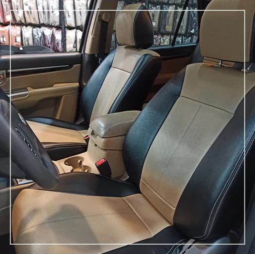 روکش صندلی هیوندای سانتافه Hyundai مدل فابریکی برند R-1476) ECCCO)
