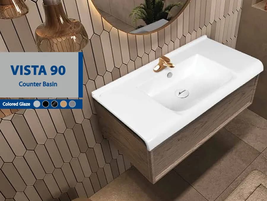 روشویی روکابینتی مروارید مدل ویستا — تصویر ۶