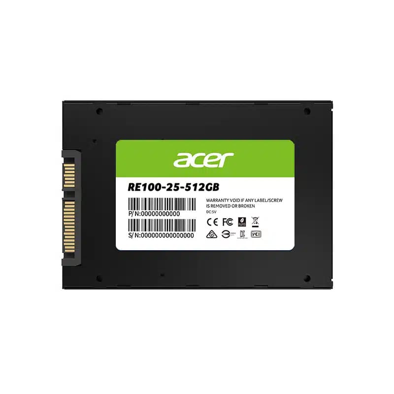 حافظه SSD اینترنال ایسر 2.5 اینچی SATA مدل RE100 ظرفیت 512 گیگابایت — تصویر ۱۱