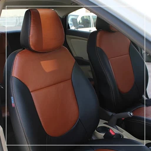 روکش صندلی هیوندای اکسنت Hyundai مدل فابریکی برند R-1429) ECCCO)