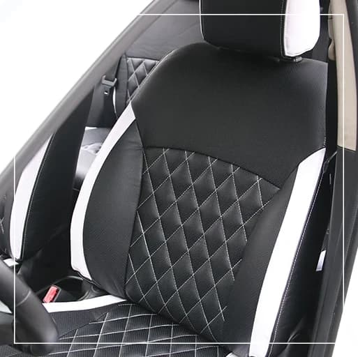 روکش صندلی مزدا 2 Mazda مدل لمسه لوزی برند R-1373) ECCCO) — تصویر ۳