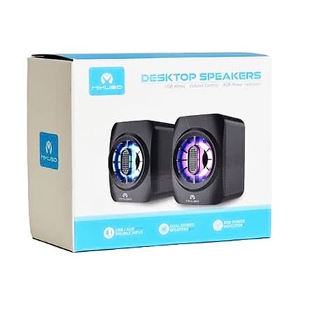اسپیکر رومیزی باسیم میکاسو مدل SPK-054 — تصویر ۱۲