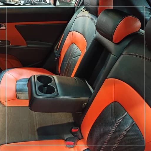 روکش صندلی کیا اسپورتیج KIA مدل فابریکی برند R-1324) ECCCO) — تصویر ۷