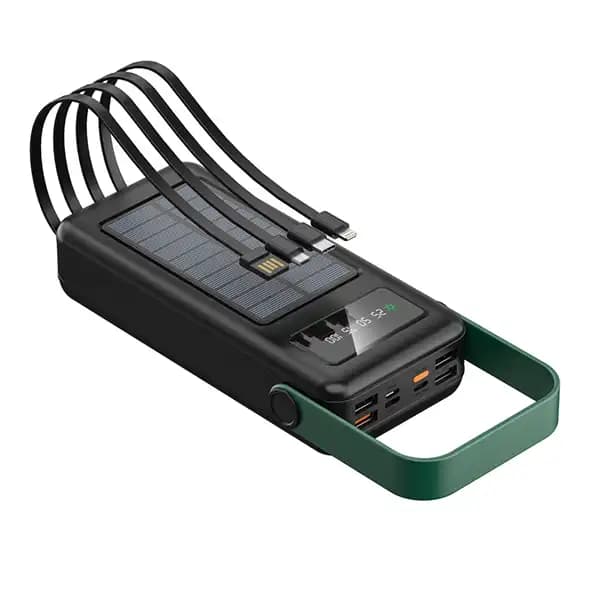 پاوربانک گرین لاین مدل Solar max با ظرفیت 30000 میلی آمپر بر ساعت — تصویر ۲