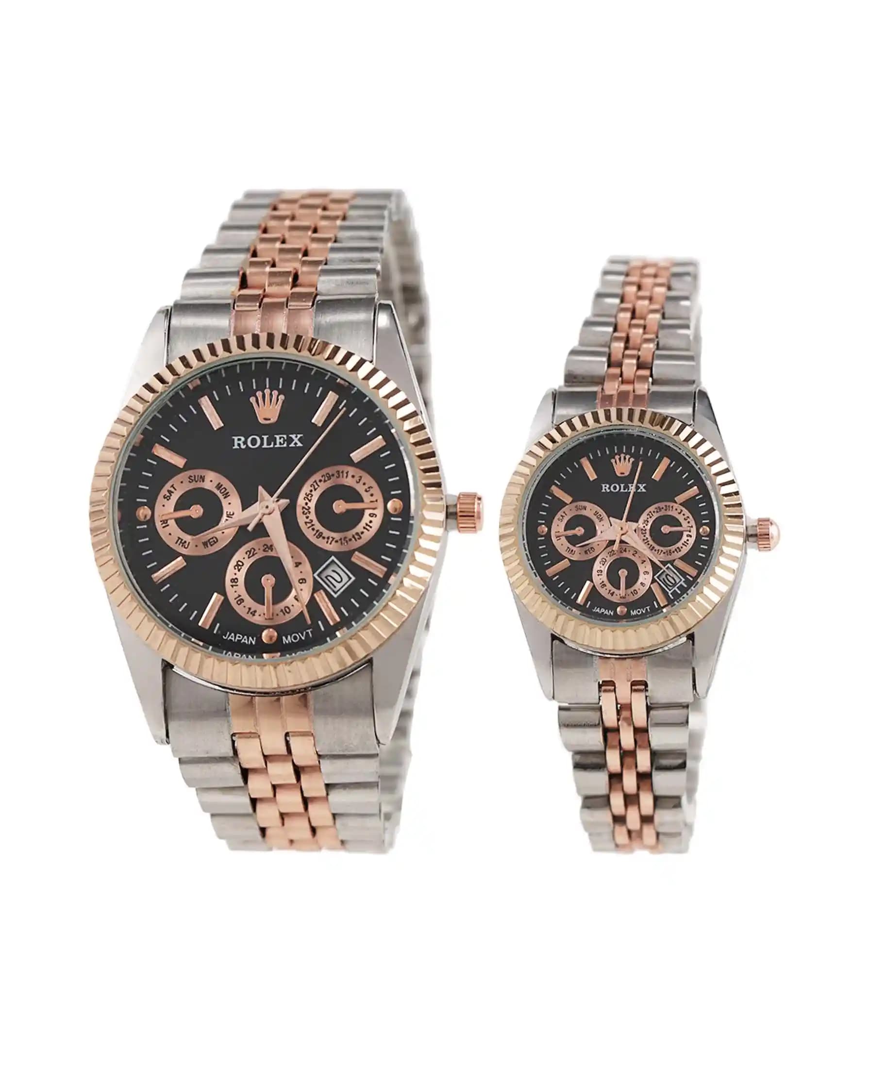 ست ساعت مچی مردانه و زنانه رولکس ROLEX مدل 1186