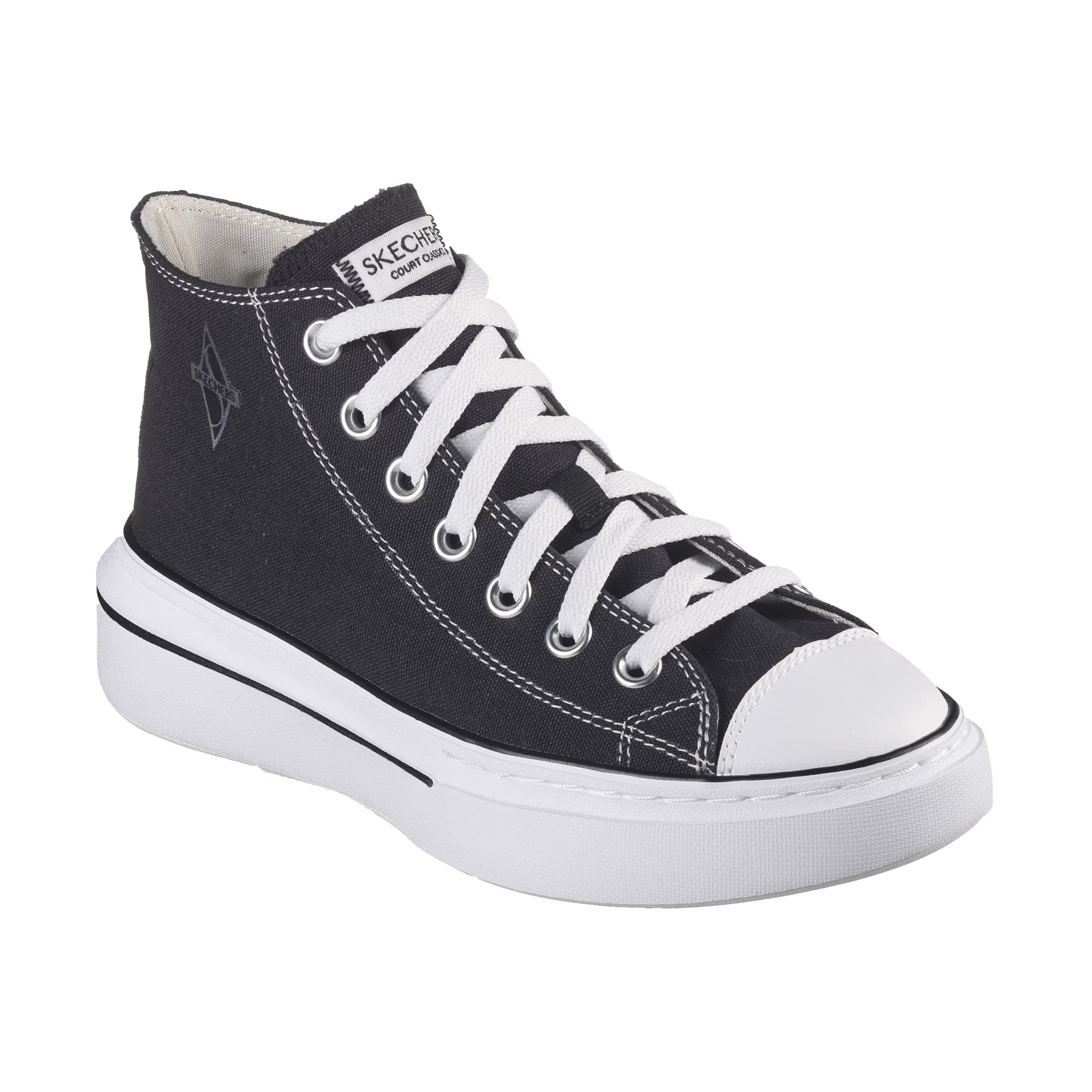 کفش ساقدار زنانه اسکچرز مدل 185063 BKW Cordova Classic – Top Tier — تصویر ۷