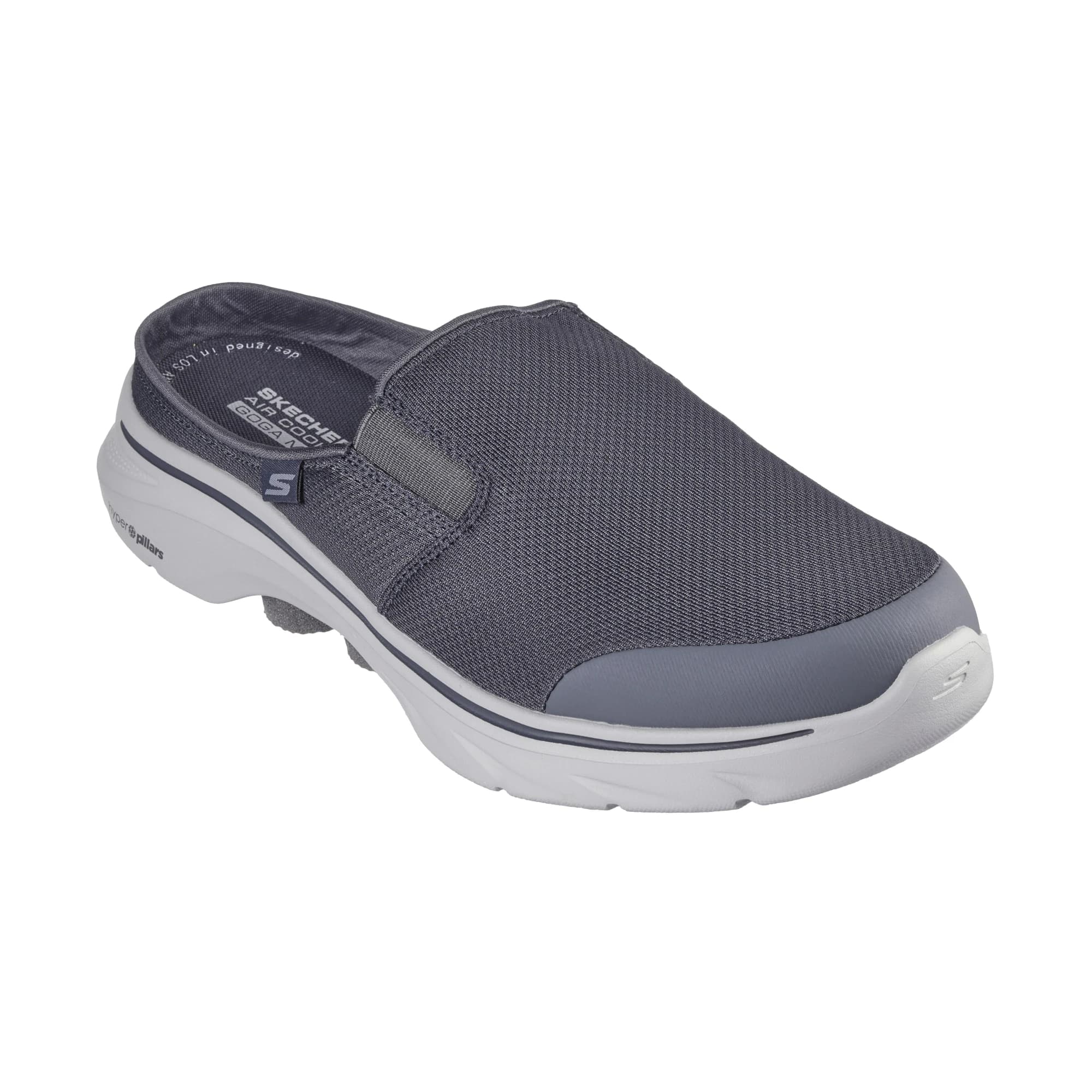 کفش پشت باز مردانه اسکچرز مدل 216645 CHAR Go Walk 7 – Cabrio 2 — تصویر ۵