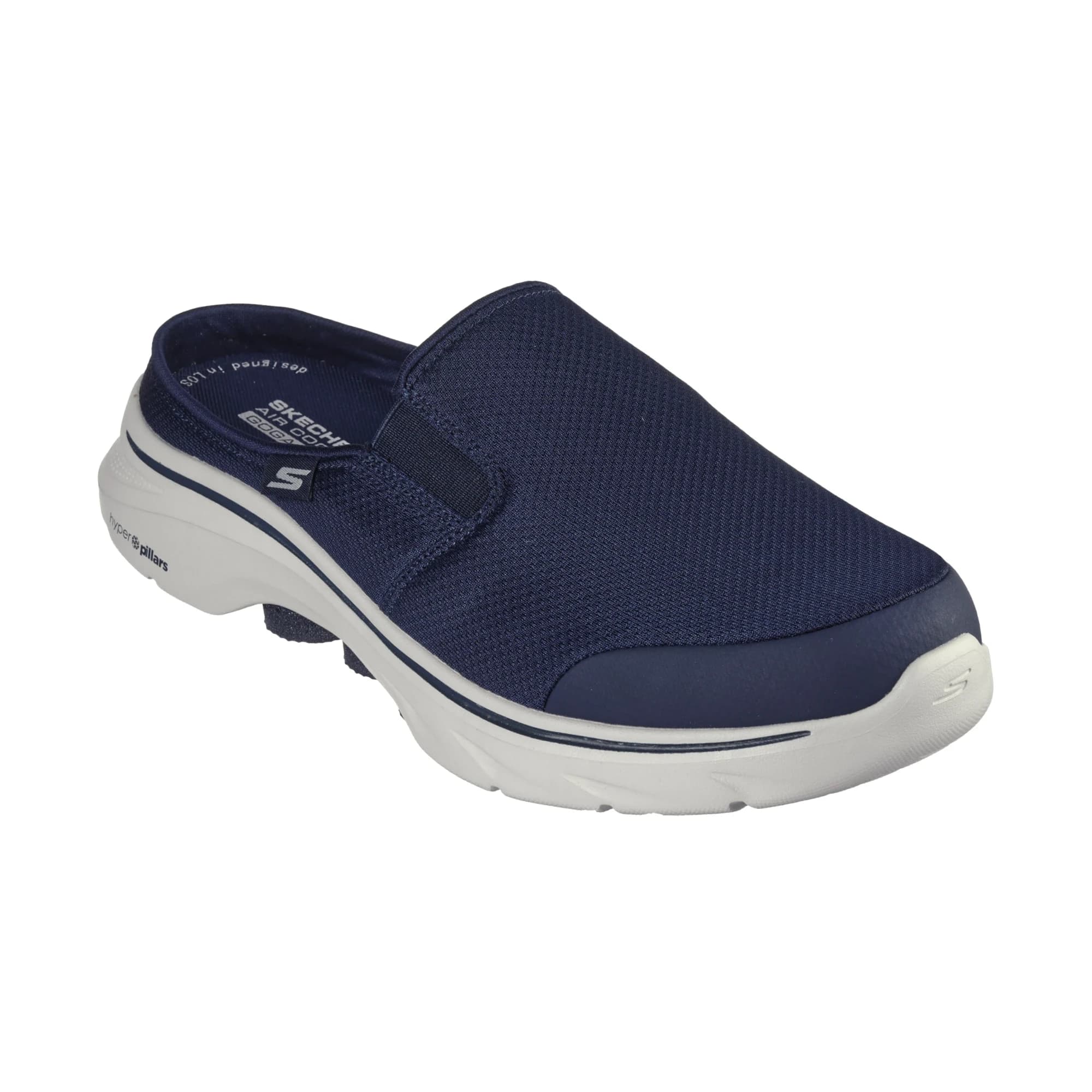کفش پشت باز مردانه اسکچرز مدل 216645 NVGY Go Walk 7 – Cabrio 2 — تصویر ۵