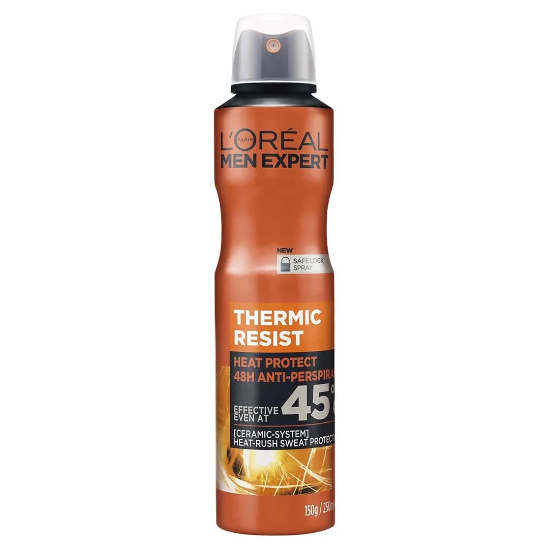 اسپری ضد تعریق مردانه لورال مدل thermic resist حجم 250 میل