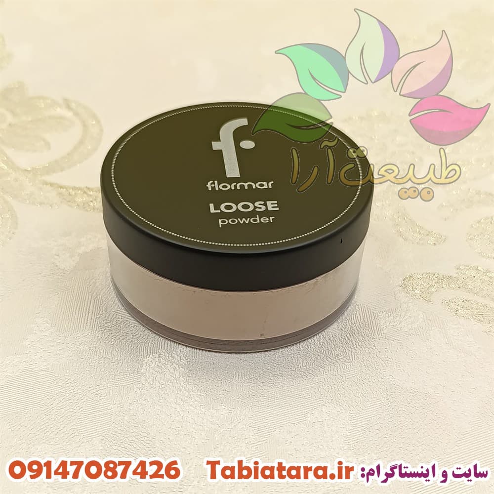 پودر فیکس فلورمار شماره 001 Flormar حجم 15 گرم — تصویر ۳