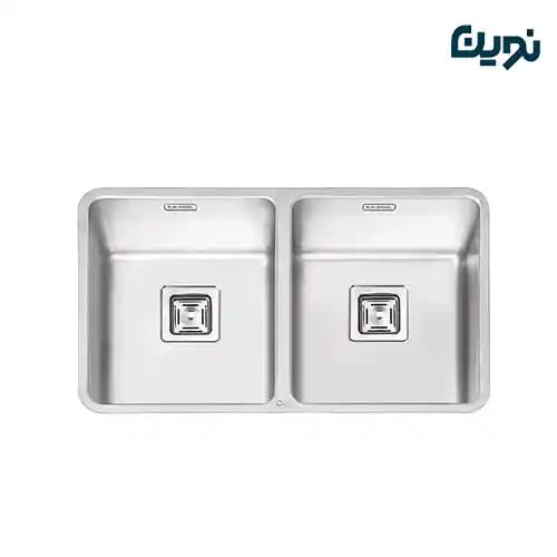 سینک ظرفشویی ایلیا استیل کد 6008 — تصویر ۲