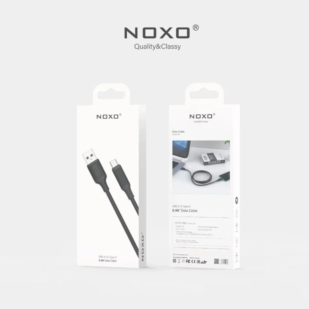 کابل تبدیل USB-A به Type-C نوکسو مدل CN-1 طول 1متر — تصویر ۲