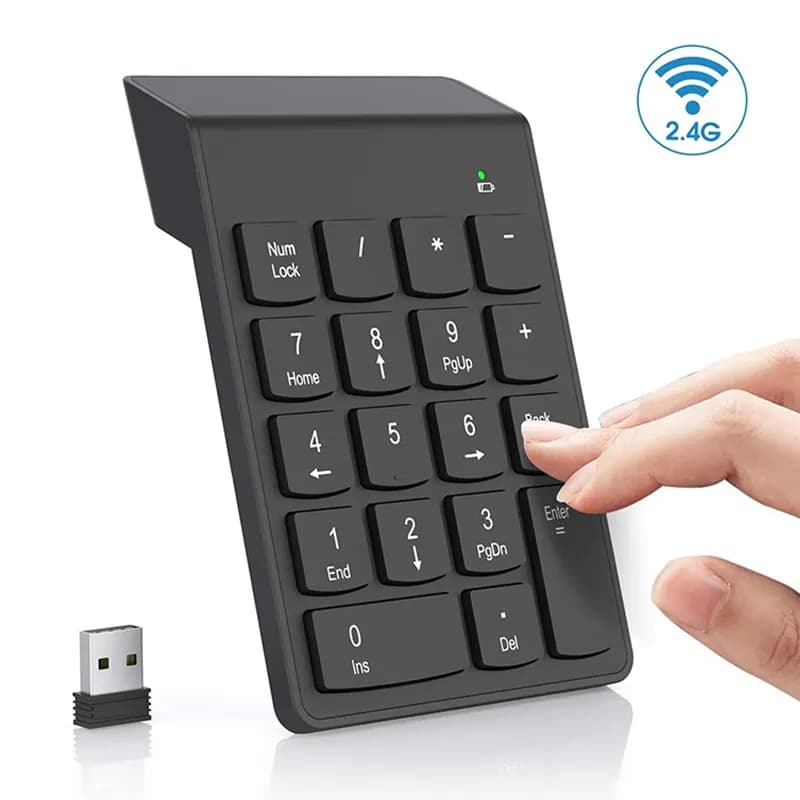 کیبورد عددی بی سیم Num Lock مدل Mini — تصویر ۶