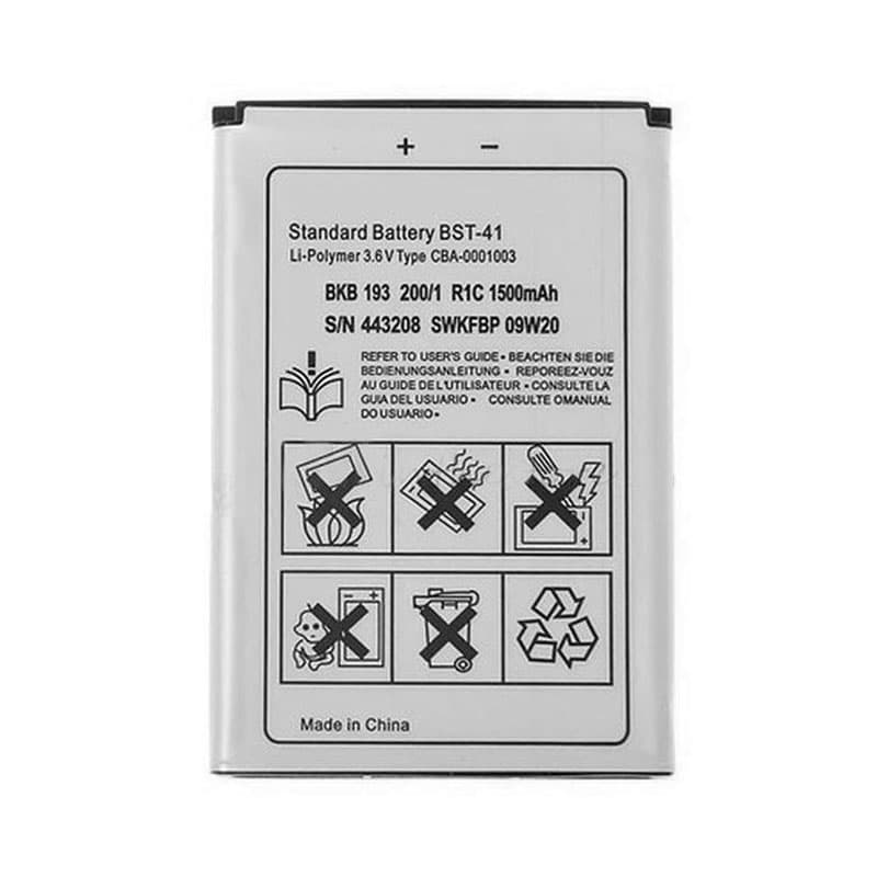 باتری اصلی گوشی سونی Sony Ericsson Xperia X1 مدل BST-41 — تصویر ۲