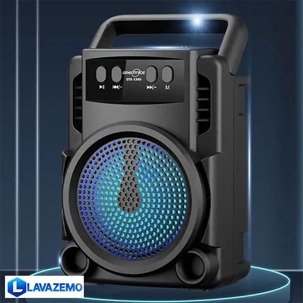 اسپیکر بلوتوثی قابل حمل گریت نایس مدل GTS-1360 — تصویر ۸