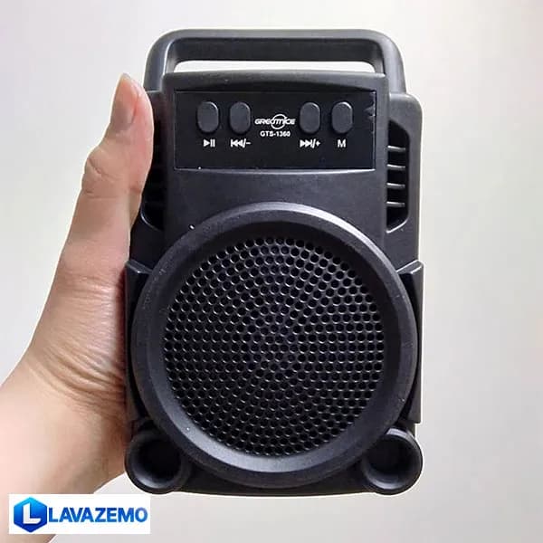 اسپیکر بلوتوثی قابل حمل گریت نایس مدل GTS-1360 — تصویر ۷