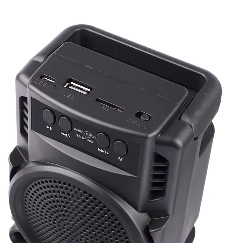 اسپیکر بلوتوثی قابل حمل گریت نایس مدل GTS-1360 — تصویر ۳