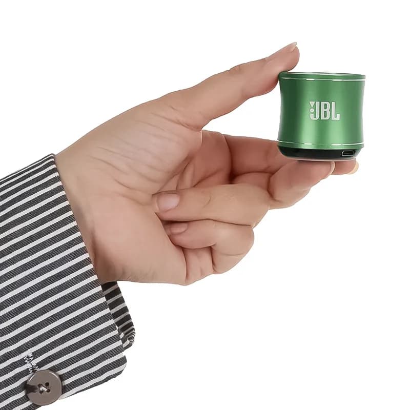 اسپیکر بلوتوثی قابل حمل جی بی ال مدل Mini M8 – سبز — تصویر ۹